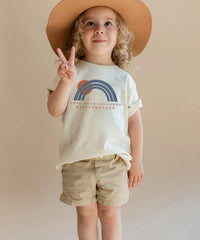 navy rainbow polished prints rainbow rosie